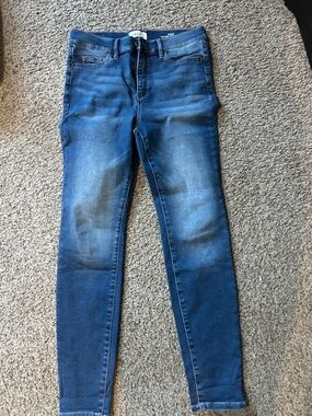 Nicole Miller Blue Skinny Jeans